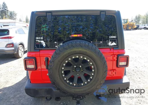 2019 Jeep Wrangler Unlimited Sport Altitude 4X4 z USA, uszkodzony, nr VIN 1C4HJXDG1KW632621